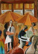 Set Dressing for Main Street Cafe, Emmerdale itv. 700mm X 1000mm.