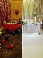 Emmerdale, itv. Set for a photoshoot, 2012.