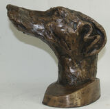 GREYHOUND HEAD . LARGE