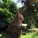 Giant Reading Rabbit