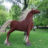 Unicorn in Barnsley park