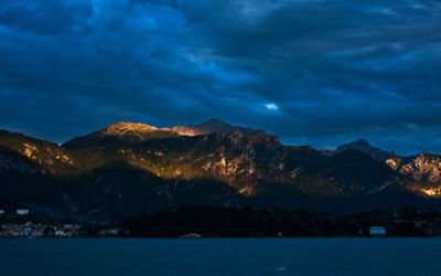 Late Evening Sun over Bellagio