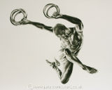 Hermes and the Stolen Rings - Selected for 'The Celebration of Sport'  The Bermondsey Project, London.