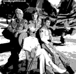 AIRWOLF: The Lady & her crew, with Archangel