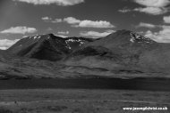 Snow on the Hills of Rannoch Moor