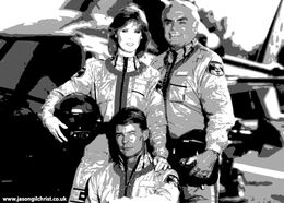 AIRWOLF: The Lady & her crew