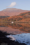 Yacht on Loch Sunart