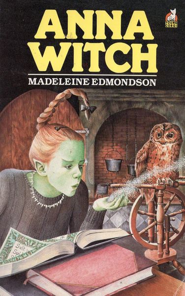 'Anna Witch' book cover illustration