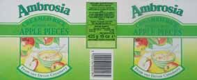 Food packaging illustrations.