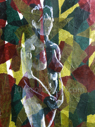gouache life drawing