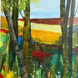 Clearing through the trees near Howsham, Yorkshire Wolds