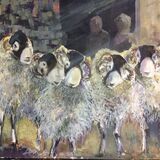 Dancing in the Light of the Barn Card