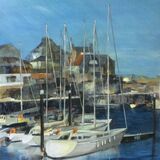 Bridlington Harbour Acrylic