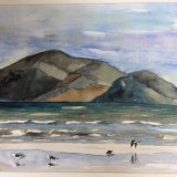 Capiti Coast NZ watercolour