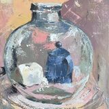 'Looking Through' Oil on canvas
