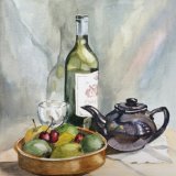 Still life with teapot