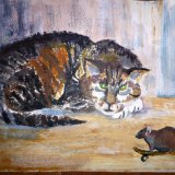 'Meals on Wheels' - Sue's cat