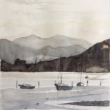 'Evening light Tairua harbour, NZ' SOLD