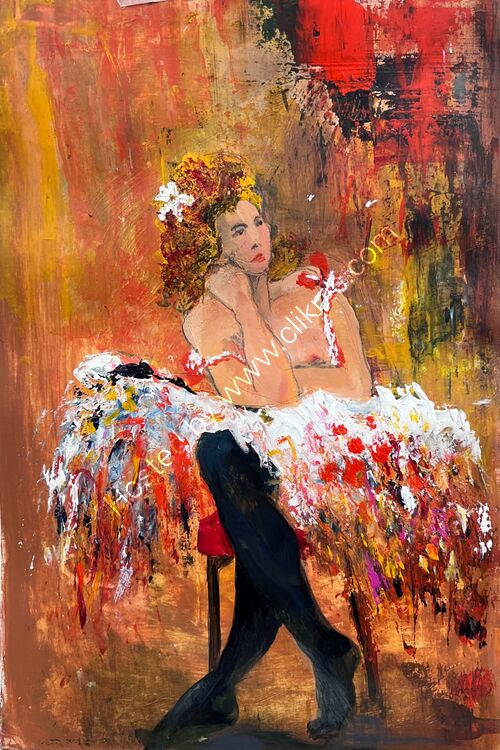 'Taking a Break - The Dancer'