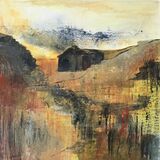 Abandoned farmhouse Yorkshire Dales Acrylic SOLD (prints available)