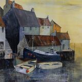 Quayside Unloading Acrylic