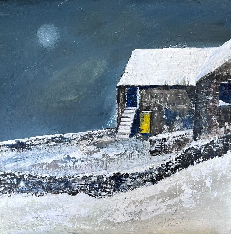 Winter Barn