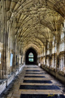Cloisters at Gloucester Cathedral