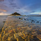 Golden dawn at St Michael's Mount