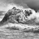Storm Ophelia at Hartland Quay