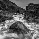 Incoming tide, Nanjizal