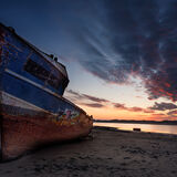 Sunk at sunset