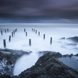Stormy morning at the old pier