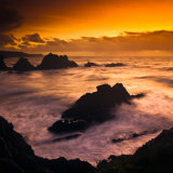 Storm sunset