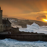 Dawn rays