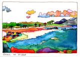 *Beach at Nisbet Nevis