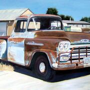 Chevrolet Apache on Route 66