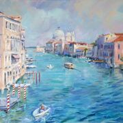 St Maria Della Salute from the Accademia Bridge