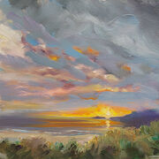 Sunrise over the headland