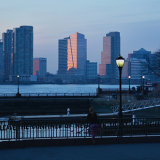 Sunset in New York.