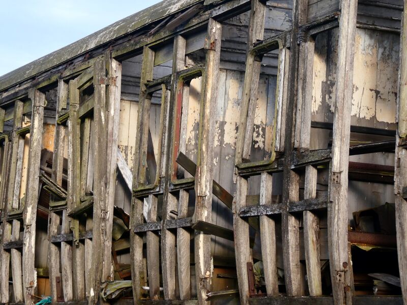 3rd..discarded carriage. Janet Long. Judge: Alan Porrett.