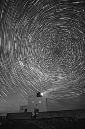 Bambrough Lighthouse.