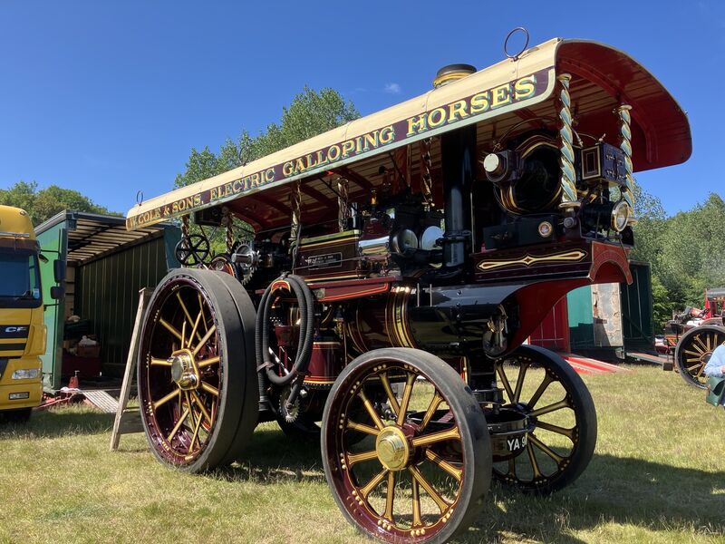 1st. Steam Fair 2. Val Brennan, Judge: Alan Porrett.