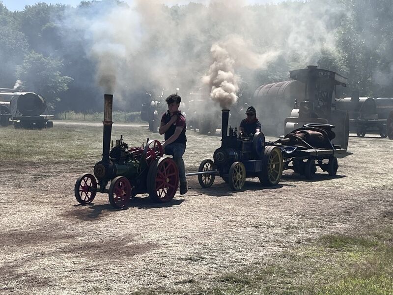 1st. Steam Fair 3. Val Brennan. Judge: Alan Porrett.