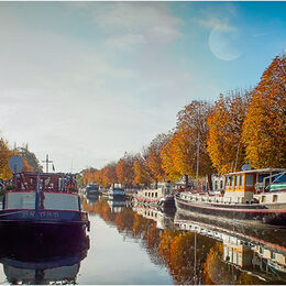 Barges in Bruges