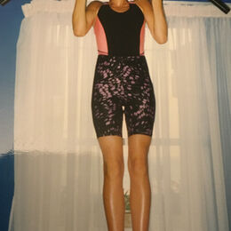 Chin up at the gym