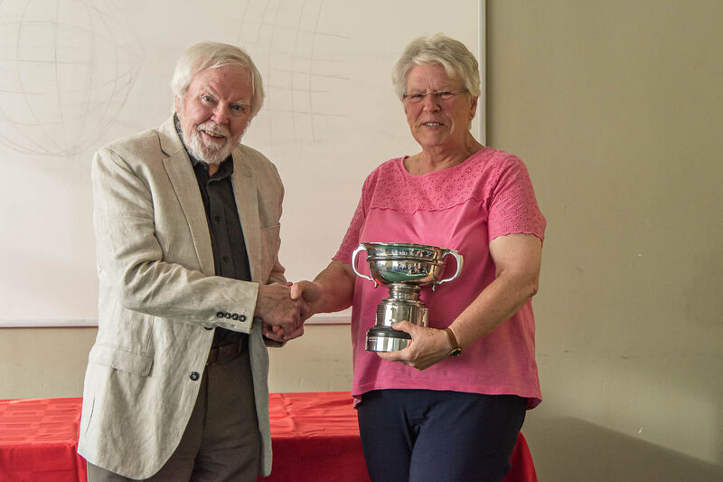 Mears Bowl; Overall Print Winner. Sue Merrington. Presented by Terry Harvey.