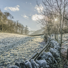 1st. Hard-frost-in-Borrowdale. David Spoors. Judge: Mike Allport.
