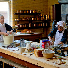 Kitchen workers
