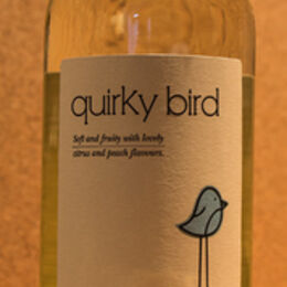 Q is for .... Quirky Bird (white)
