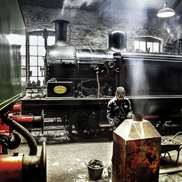 Steaming up